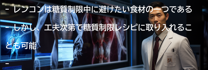 レンコンを使った糖質制限レシピのアイデアの要点まとめ
