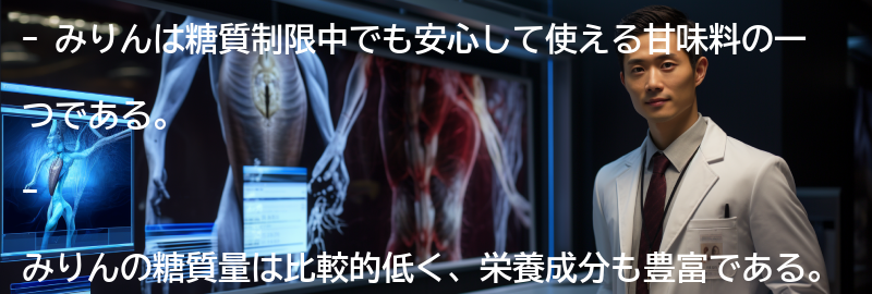 みりんの糖質量と栄養成分の要点まとめ