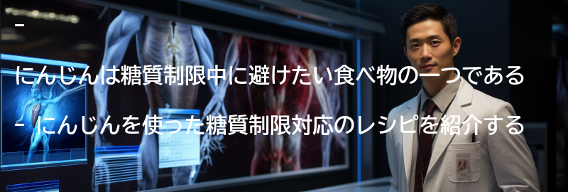 にんじんを使った糖質制限対応のレシピの要点まとめ