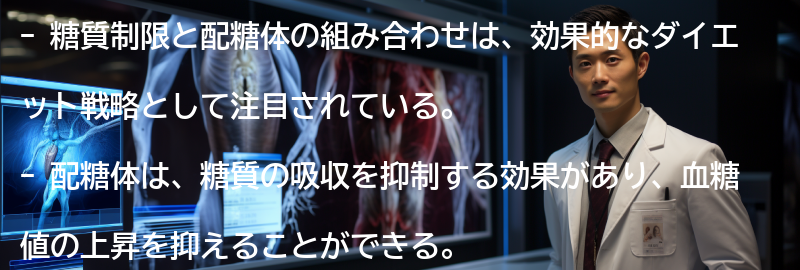 糖質制限と配糖体の組み合わせの効果の要点まとめ