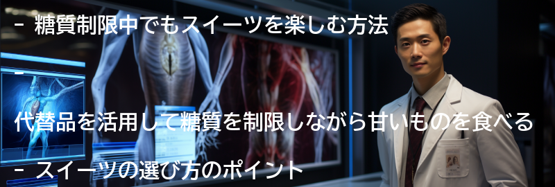 糖質制限中におすすめのスイーツの選び方の要点まとめ