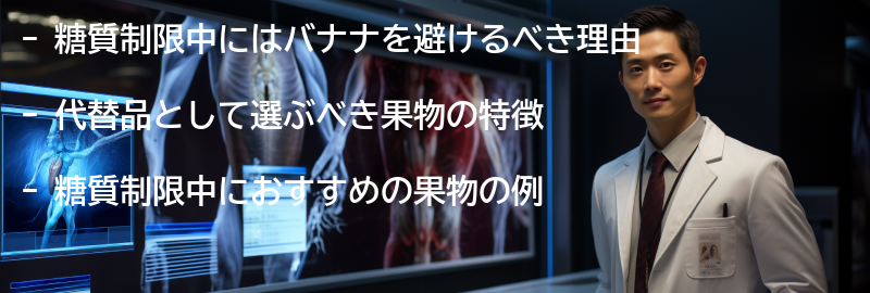 代替品としての果物の選び方の要点まとめ