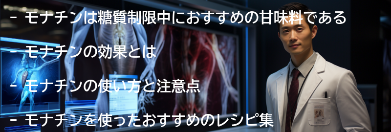 モナチンを使ったおすすめレシピ集の要点まとめ