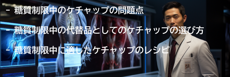 糖質制限中の代替品としてのケチャップの要点まとめ