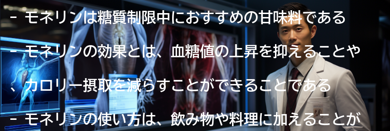 モネリンの使い方とレシピアイデアの要点まとめ