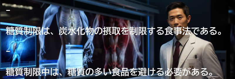 糖質制限とはの要点まとめ