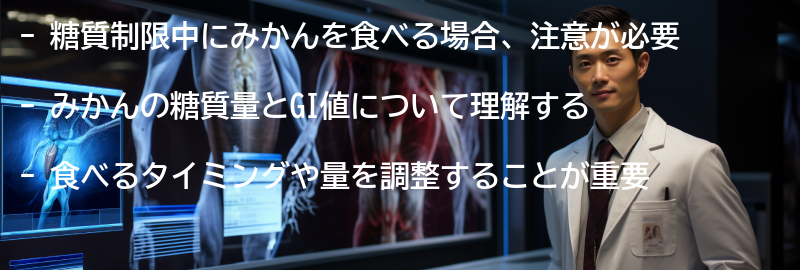 みかんを食べたい場合の注意点の要点まとめ