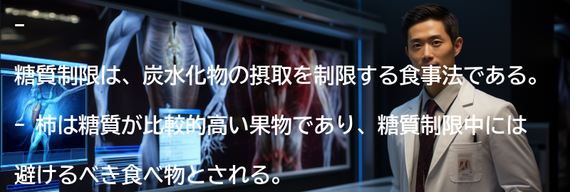 糖質制限とはの要点まとめ