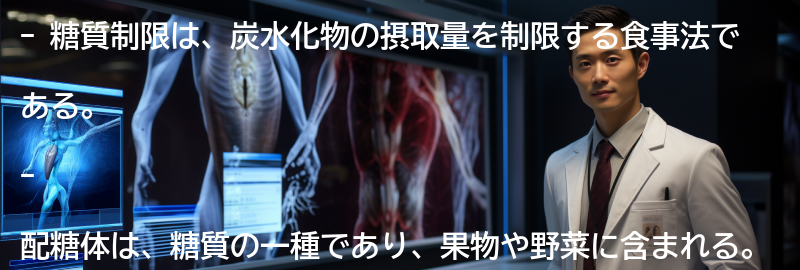 糖質制限と配糖体の関係の要点まとめ