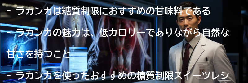 ラカンカを使ったおすすめの糖質制限スイーツレシピの要点まとめ