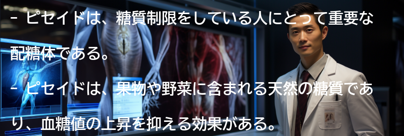 ピセイドとはどのような配糖体か?の要点まとめ