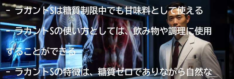 ラカントSの使い方の要点まとめ