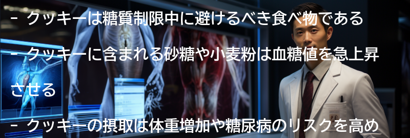 クッキーの危険性と健康への影響の要点まとめ