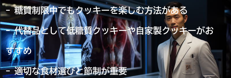 クッキーを我慢せずに楽しむ方法の要点まとめ