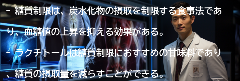 糖質制限とは何か?の要点まとめ