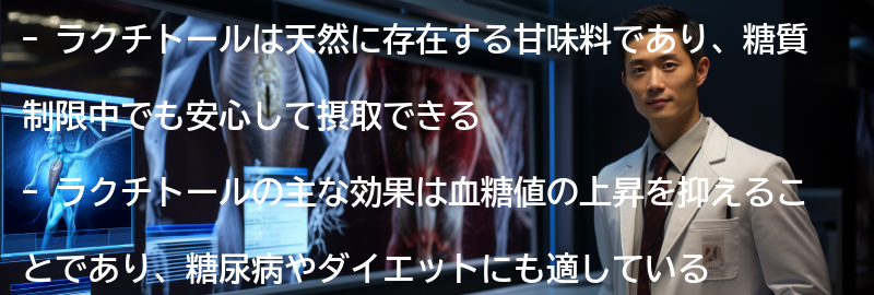ラクチトールとは?の要点まとめ