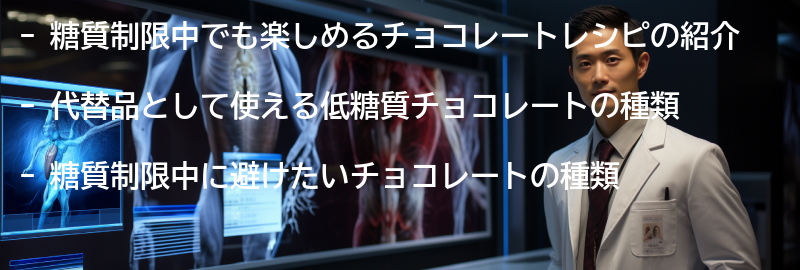 糖質制限中でも楽しめるチョコレートレシピの紹介の要点まとめ