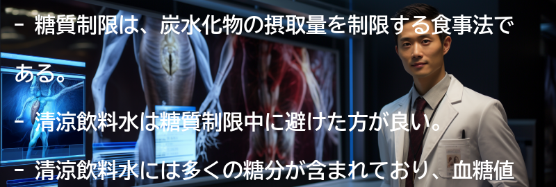 糖質制限とはの要点まとめ