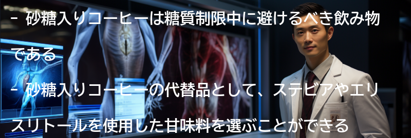 砂糖入りコーヒーの代替品の要点まとめ