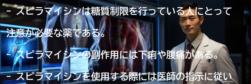 スピラマイシンの副作用と注意点の要点まとめ