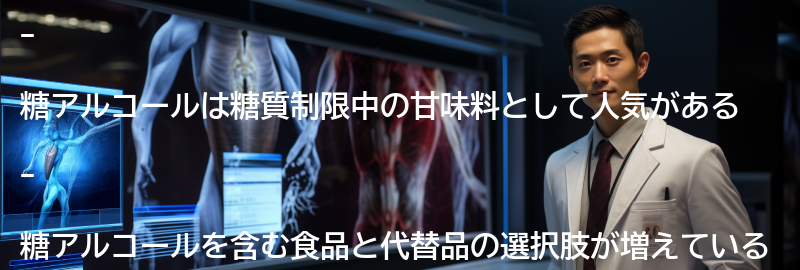 糖アルコールを含む食品と代替品の要点まとめ