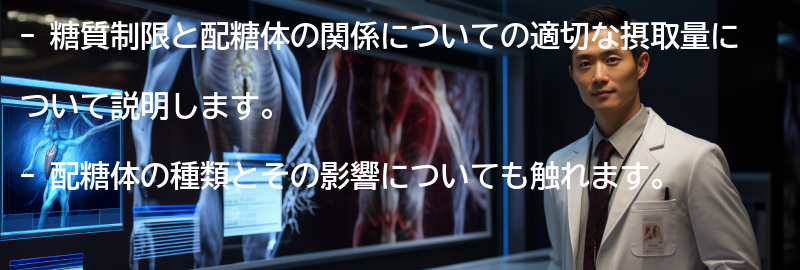 糖質制限と配糖体の適切な摂取量の要点まとめ