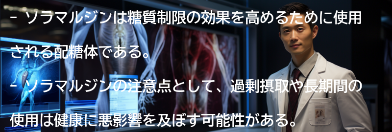 ソラマルジンの注意点と副作用の要点まとめ