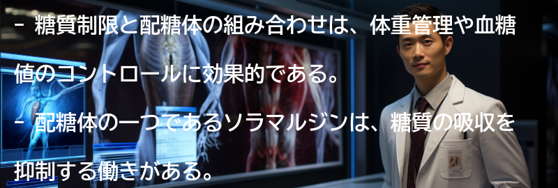 糖質制限と配糖体の組み合わせの効果の要点まとめ