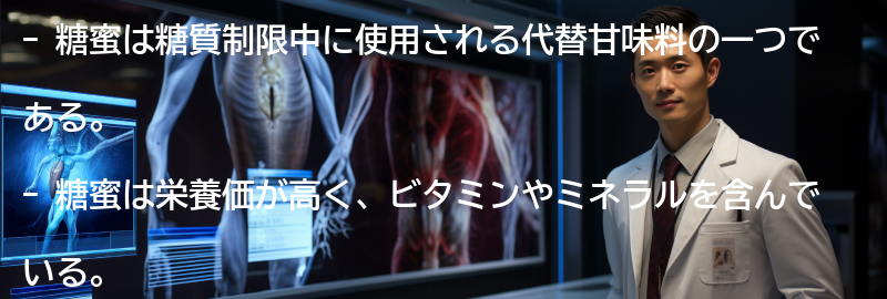 糖蜜の栄養価と健康への影響の要点まとめ