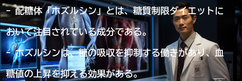 配糖体「ホズルシン」とはの要点まとめ
