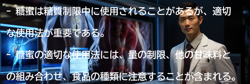 糖蜜の適切な使用法と注意点の要点まとめ