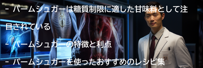 パームシュガーを使ったおすすめのレシピ集の要点まとめ